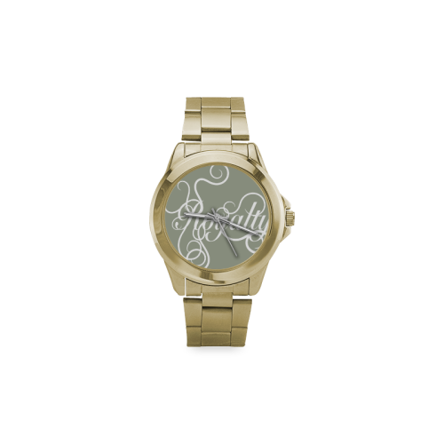 Unorthodox Royalty - Anytimeless Custom Gilt Watch(Model 101)