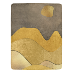 sun space #modern #art Ultra-Soft Micro Fleece Blanket 54''x70''