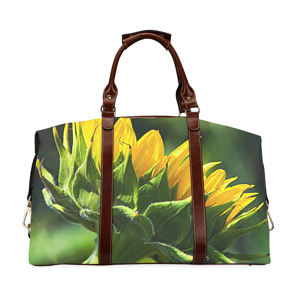 Sunflower New Beginnings Classic Travel Bag (Model 1643) Remake