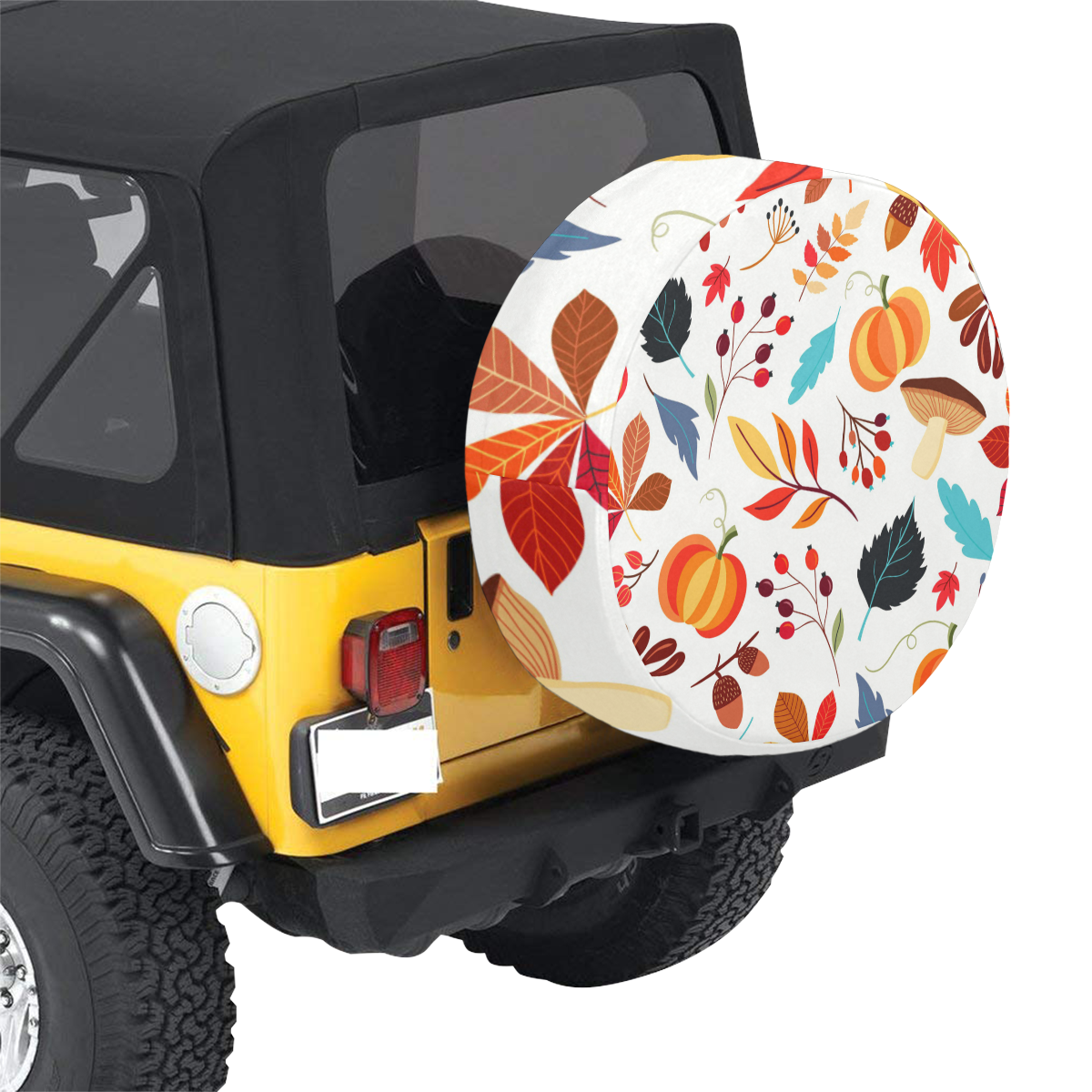 Autumn Mix 34 Inch Spare Tire Cover