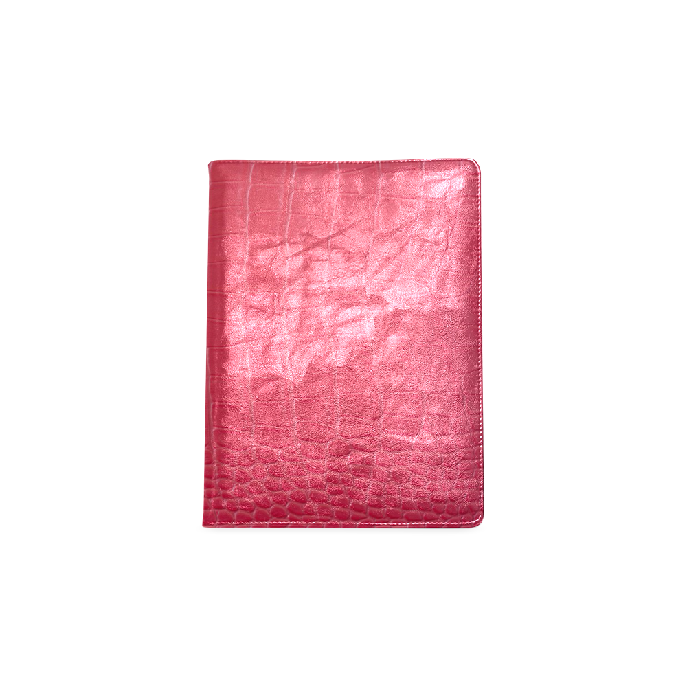 Red Snake Skin Custom NoteBook B5