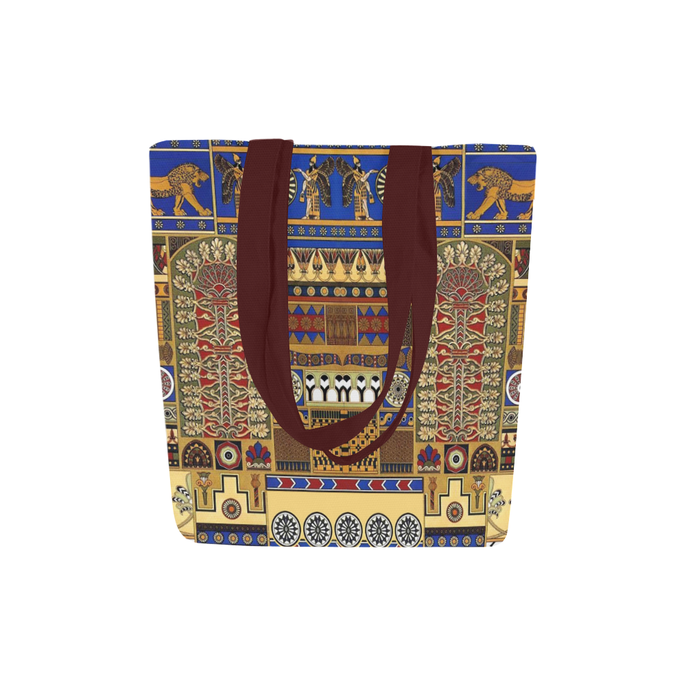 Assyrian Folk Art Canvas Tote Bag (Model 1657)