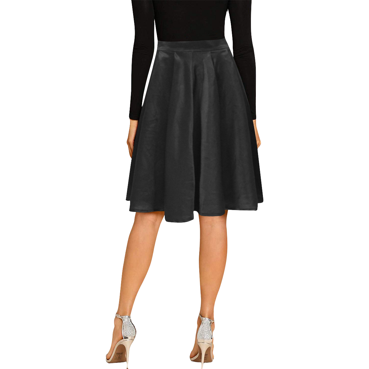 Amethyst Luster #LoveDreamInspireCo Melete Pleated Midi Skirt (Model D15)