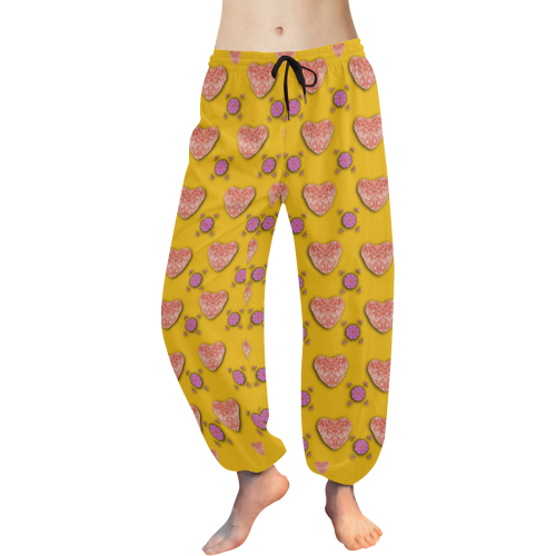 candy love Women's All Over Print Harem Pants (Model L18)