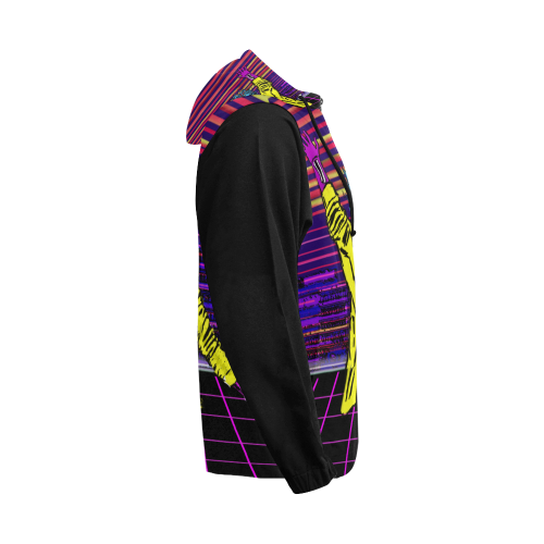 Reaching out trying to stop Tomorrow All Over Print Full Zip Hoodie for Men (Model H14)