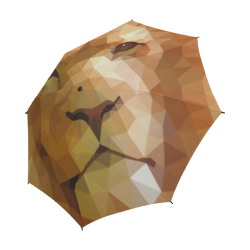 Polymetric Lion Semi-Automatic Foldable Umbrella (Model U05)