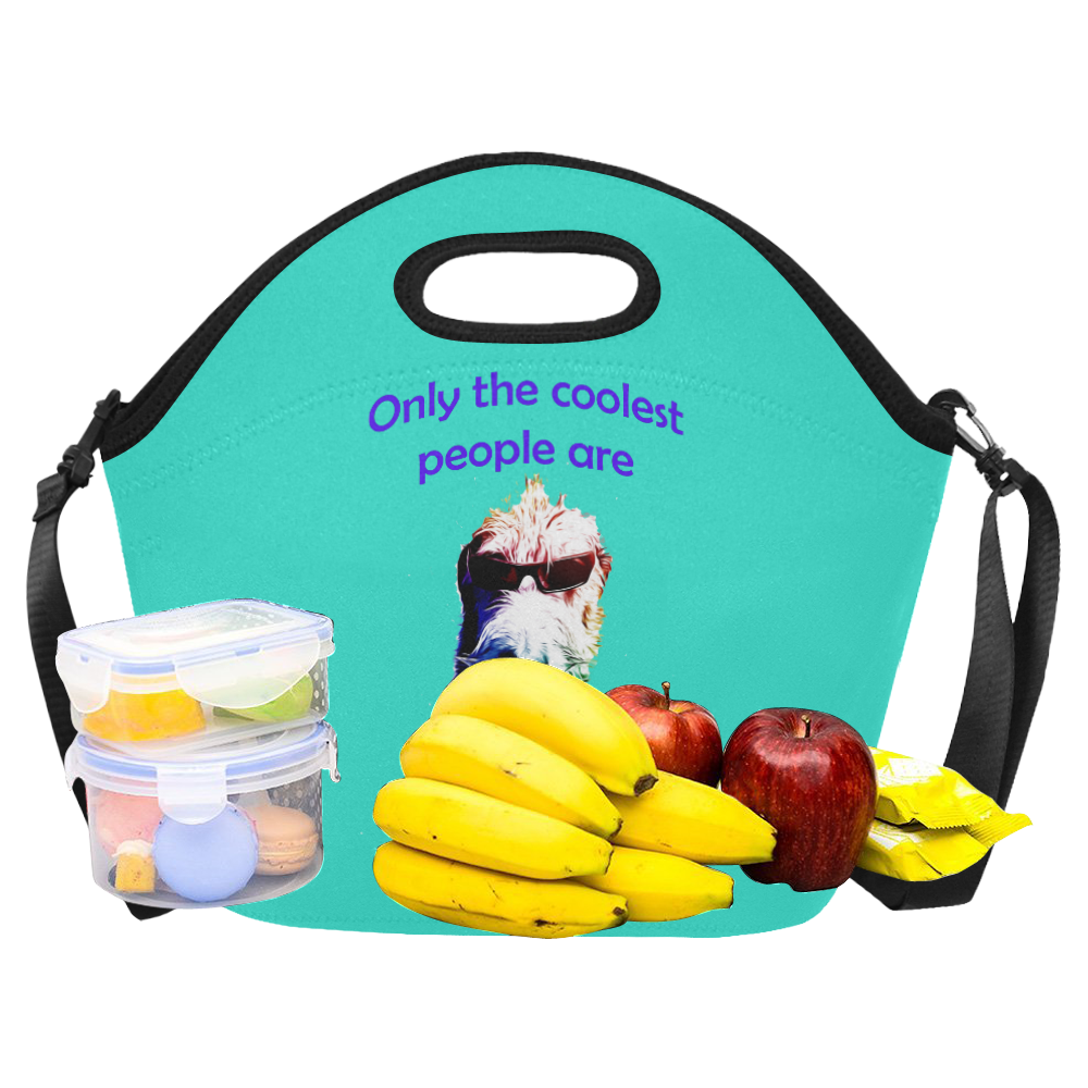 Coolest People Neoprene Lunch Bag/Large (Model 1669)