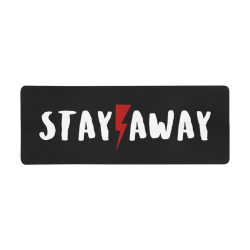 Stay Away Gaming Mousepad (31"x12")