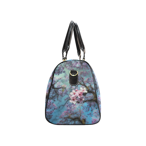 Cherry Blossoms New Waterproof Travel Bag/Small (Model 1639)