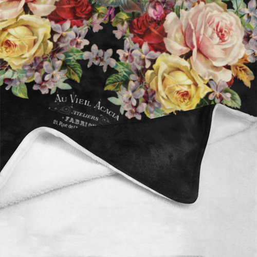 Nuit des Roses Revisited pour Lui Ultra-Soft Micro Fleece Blanket 60"x80"