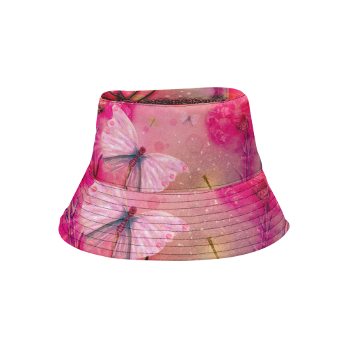 Wonderful butterflies All Over Print Bucket Hat