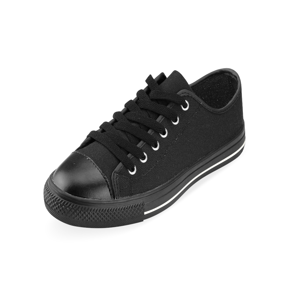 Dundeal Foze (Black) Men's Classic Canvas Shoes (Model 018)