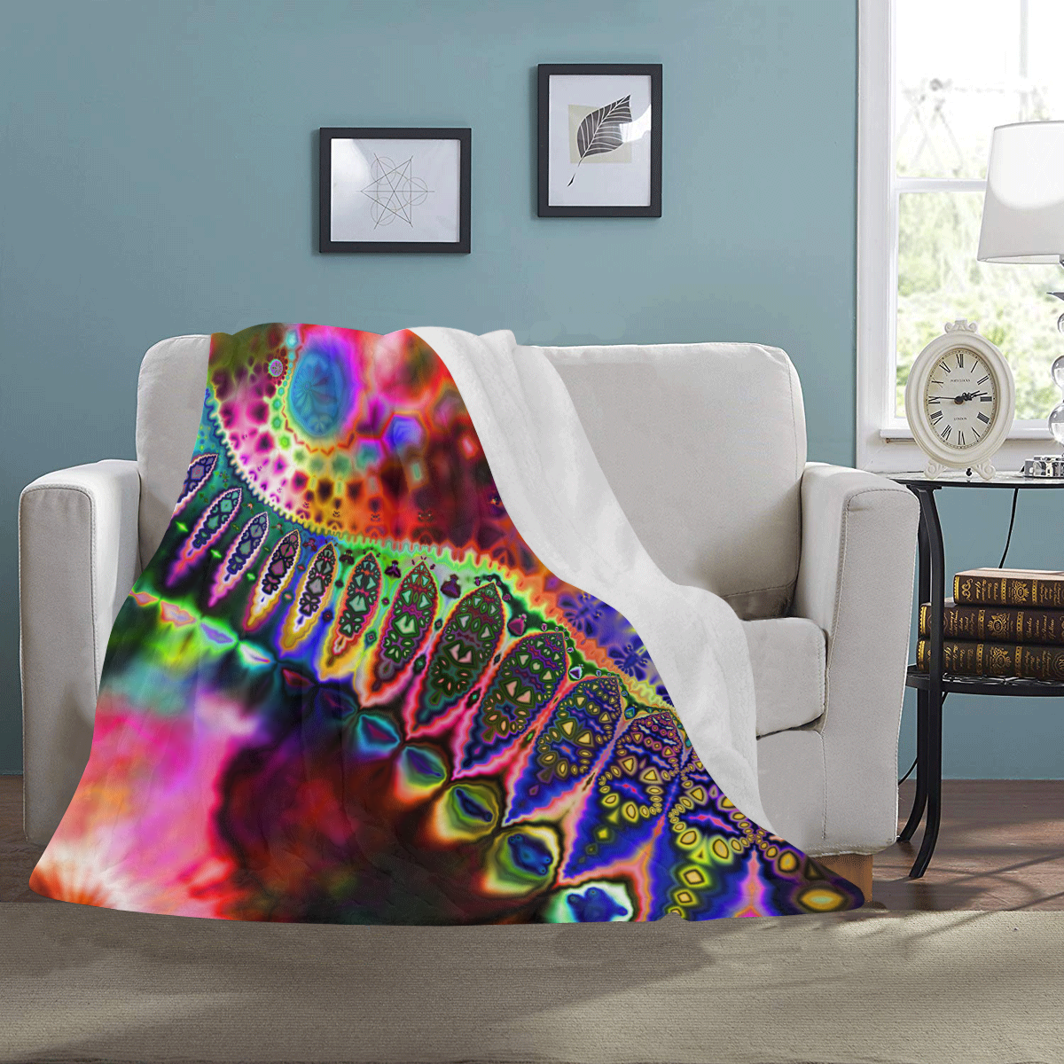 Rainbow Slide Ultra-Soft Micro Fleece Blanket 50"x60"