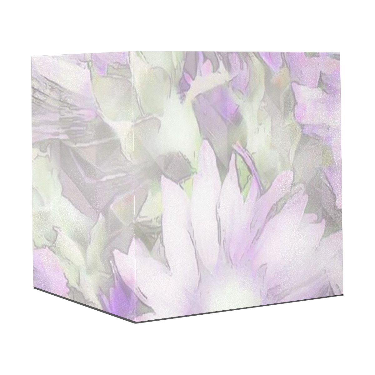 Romantic pastel floral,lilac by JamColors Gift Wrapping Paper 58"x 23" (2 Rolls)