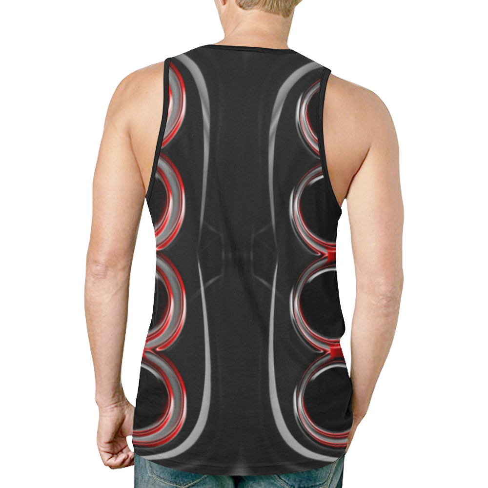 abstract_5500_2019_RBW_75h New All Over Print Tank Top for Men (Model T46)