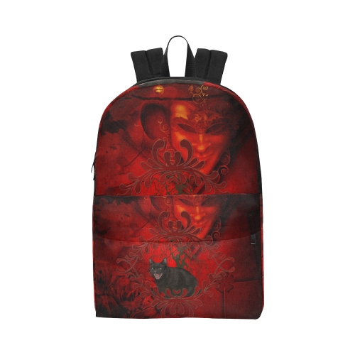 Funny angry cat Unisex Classic Backpack (Model 1673)