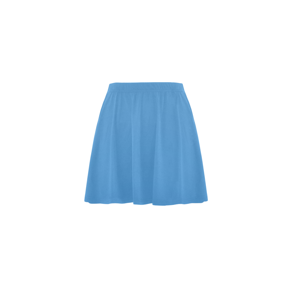 Blue gradient Mini Skating Skirt (Model D36)