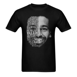YNWA Salah Men's T-Shirt in USA Size (Two Sides Printing)