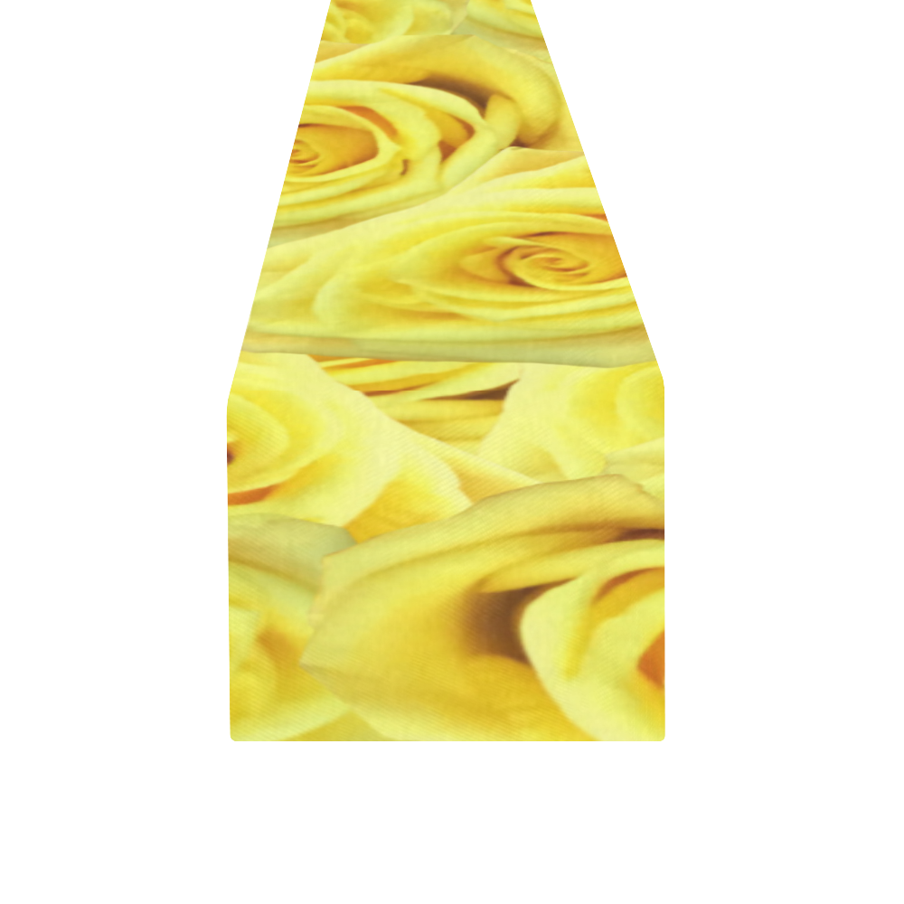Candlelight Roses Table Runner 14x72 inch