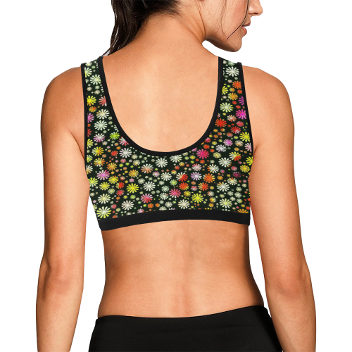 lovely shapes 4B by JamColors Women's All Over Print Sports Bra (Model T52)