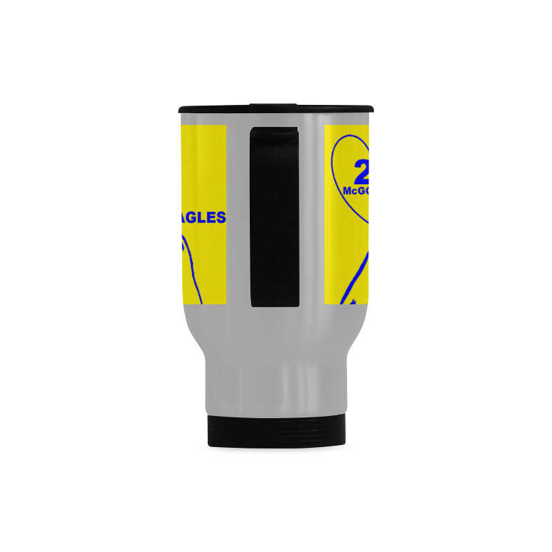 JEREMY MCGOVERN- Travel Mug (Silver) (14 Oz)