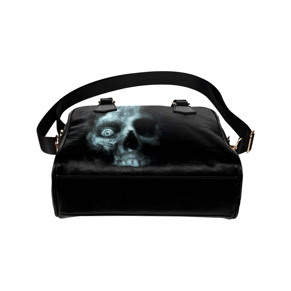 Awesome Wicked Witch Devil Skull Horror Darkstar Shoulder Handbag (Model 1634)