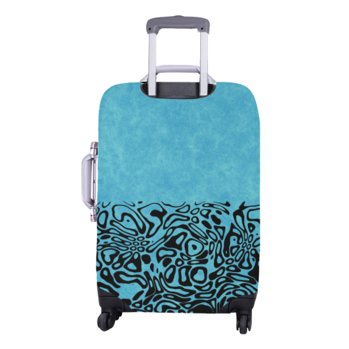 majestic pattern F by JamColors Luggage Cover/Medium 22"-25"