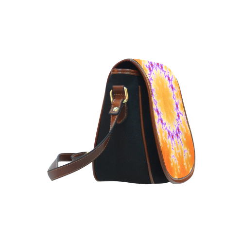 Summer Mandala Saddle Bag/Small (Model 1649)(Flap Customization)