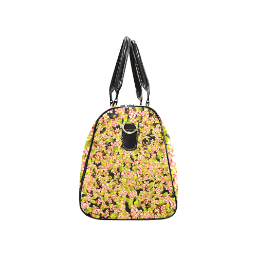 Flower Pattern New Waterproof Travel Bag/Large (Model 1639)