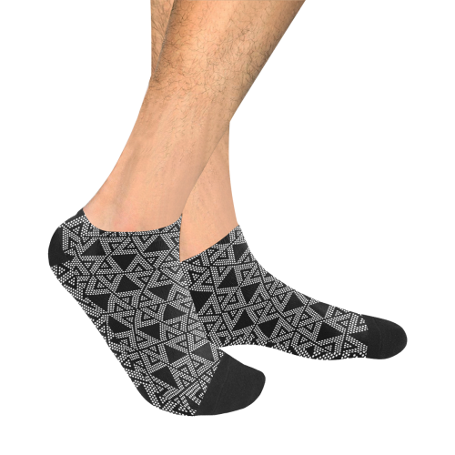 Polka Dots Party Men's Ankle Socks