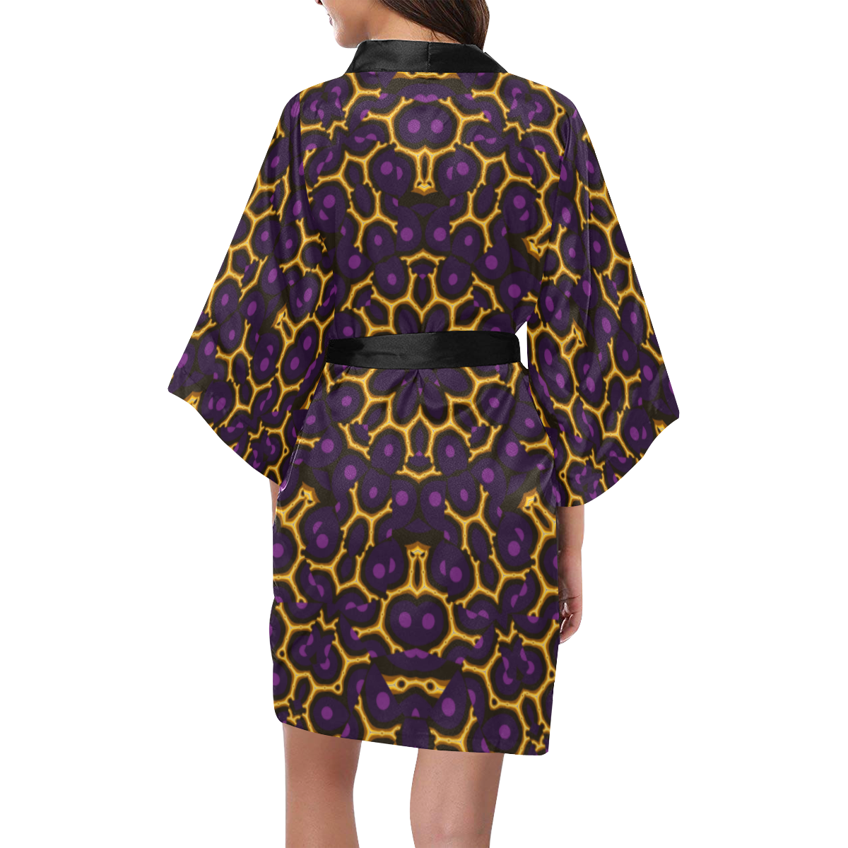 Evening Flora Kimono Robe