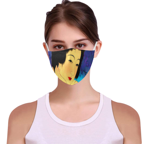 YOUNG BRIDE 3D Mouth Mask with Drawstring (30 Filters Included) (Model M04) (Non-medical Products)