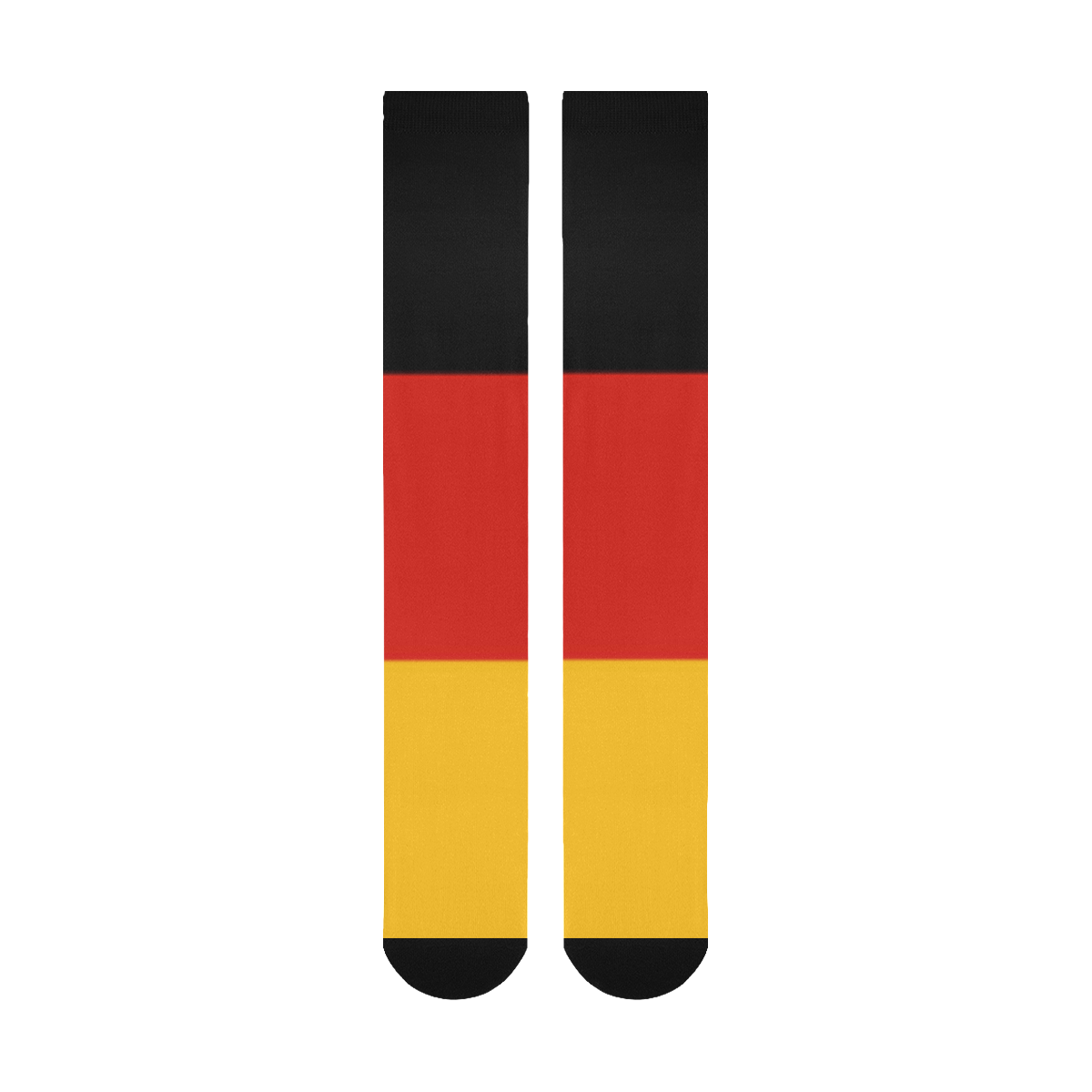 German Flag Colored Stripes Over-The-Calf Socks
