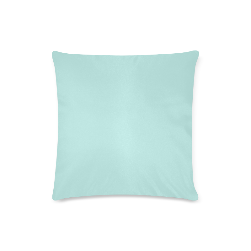 Bleached Coral Custom Zippered Pillow Case 16"x16" (one side)