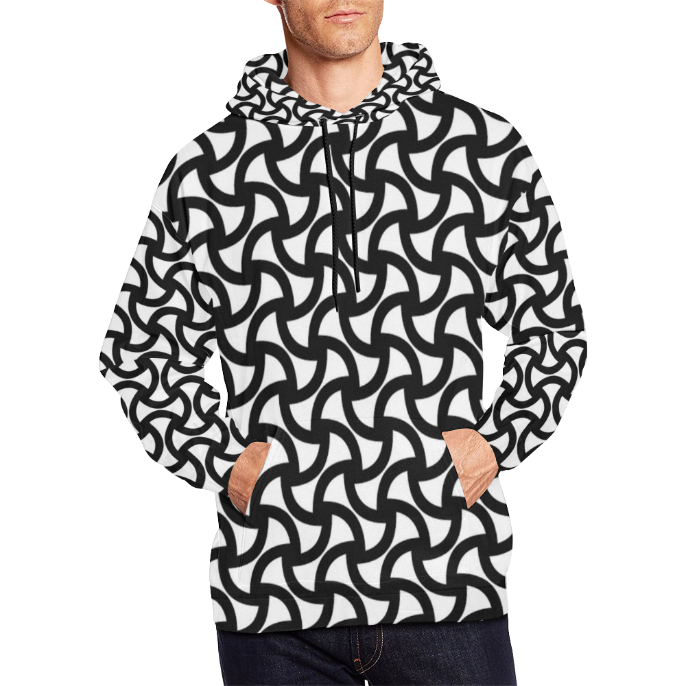 44sw All Over Print Hoodie for Men (USA Size) (Model H13)