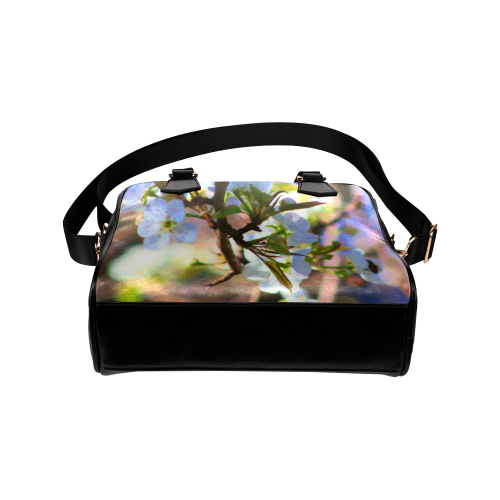 Pear Tree Blossoms Shoulder Handbag (Model 1634)