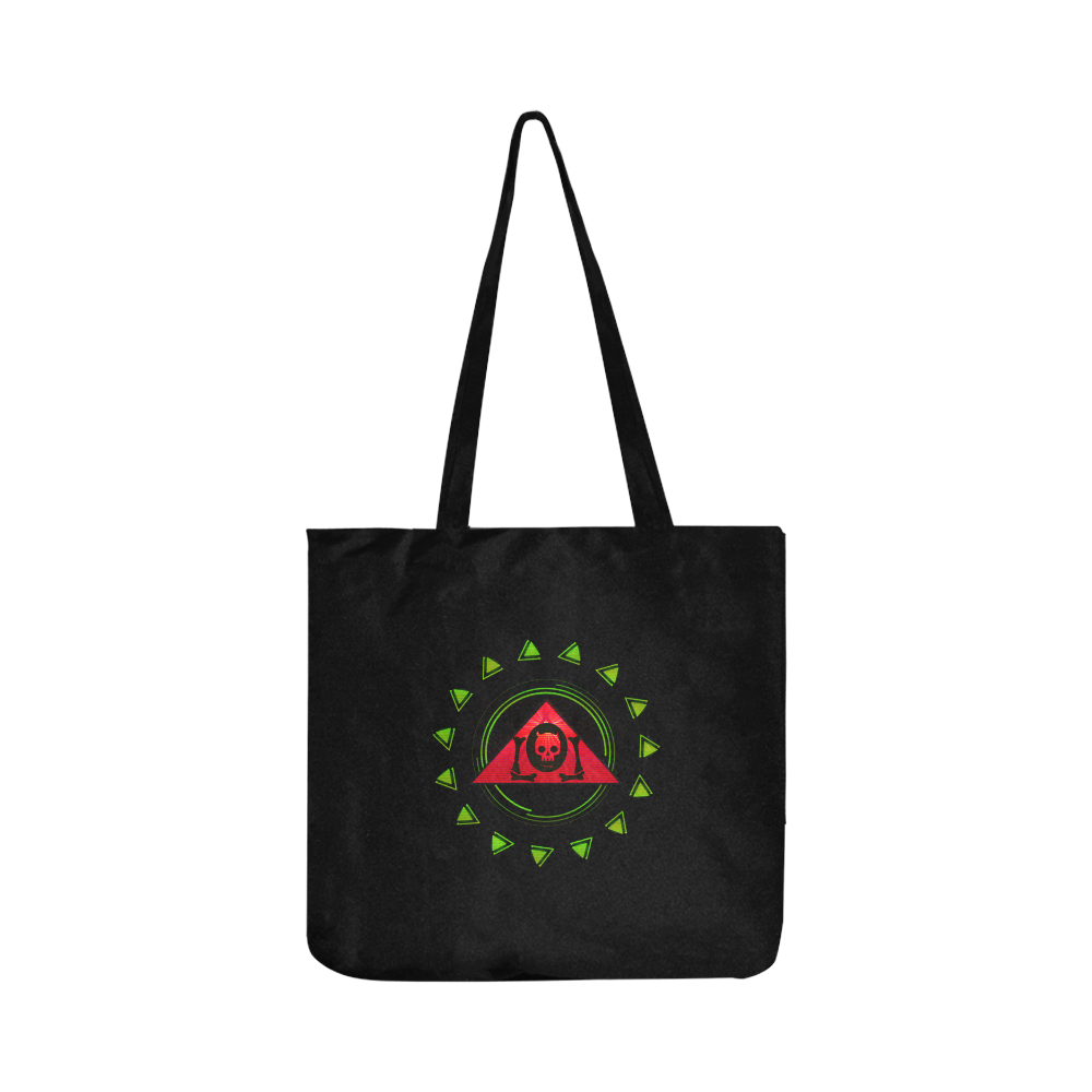 The Lowest of Low DOS Eye and Circle Logo Reusable Shopping Bag Model 1660 (Two sides)