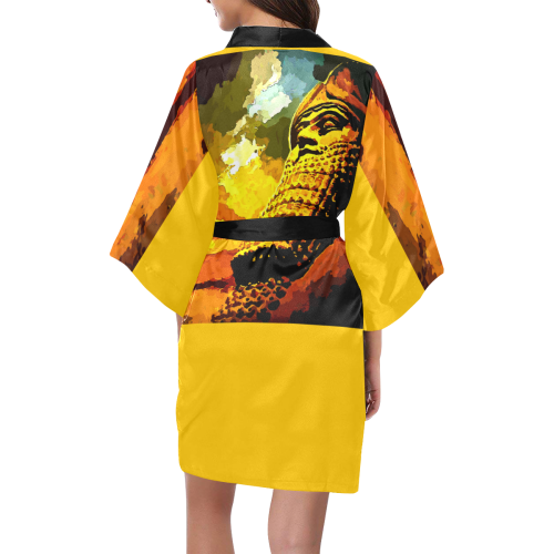 Lamassu Color Kimono Robe