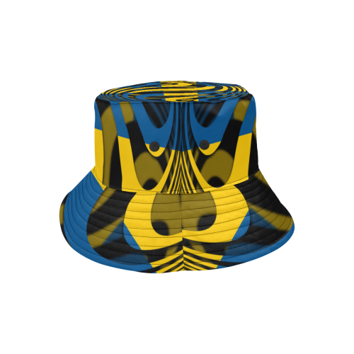 The Flag of Sweden All Over Print Bucket Hat