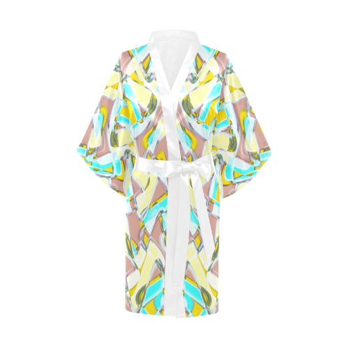 Abstract 17 R Kimono Robe