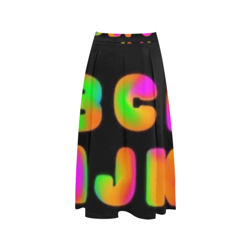 NEON LETTERS 11 skirt Aoede Crepe Skirt (Model D16)