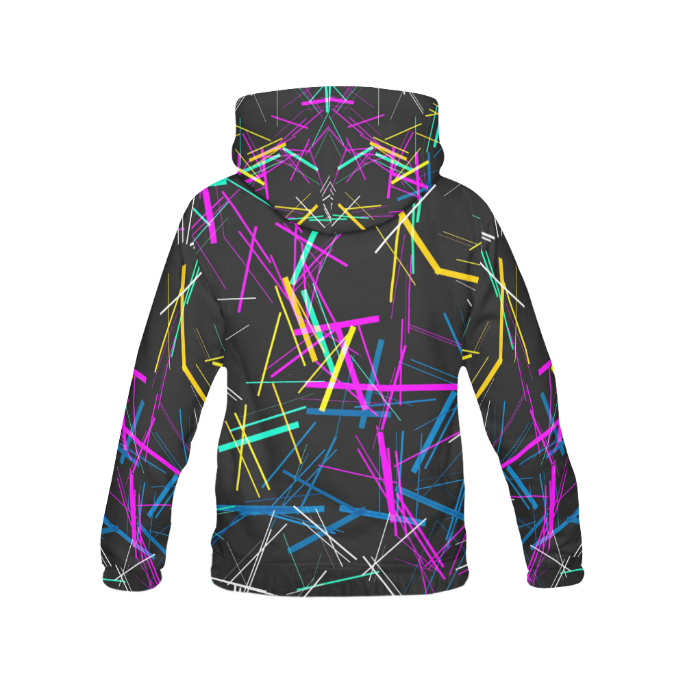 New Pattern factory 1A by JamColors All Over Print Hoodie for Men/Large Size (USA Size) (Model H13)