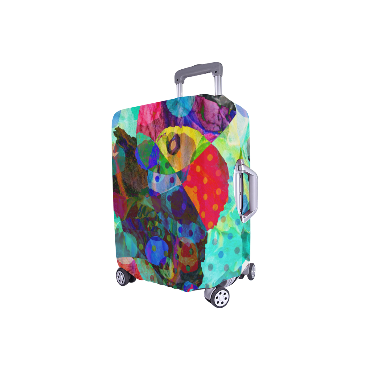 mulri colored inks Luggage Cover/Small 18"-21"
