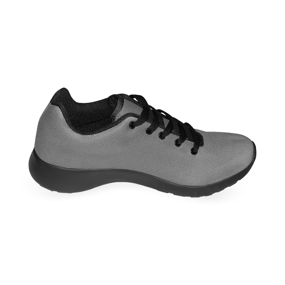 color dim grey Kid's Running Shoes (Model 020)