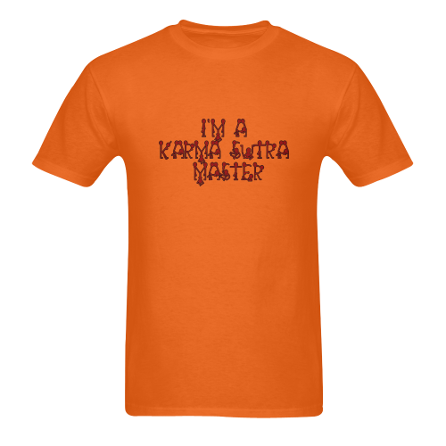 karmasutra Men's T-Shirt in USA Size (Two Sides Printing)