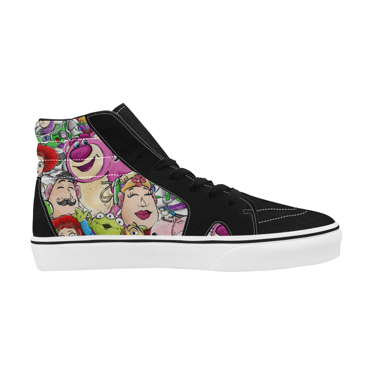 toystory3vans Women's High Top Skateboarding Shoes (Model E001-1)