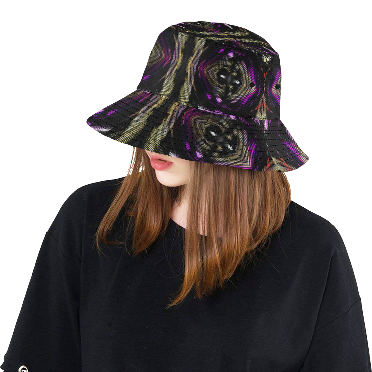 sml 5000DUBLE 55 A All Over Print Bucket Hat