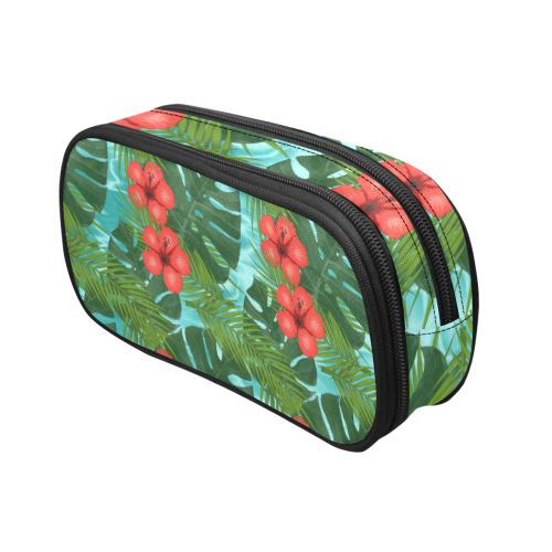 Tropical Vacation Pencil Pouch/Large (Model 1680)