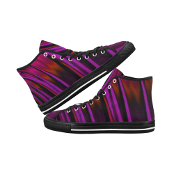 Sunset Waterfall Reflections Abstract Fractal Vancouver H Men's Canvas Shoes/Large (1013-1)