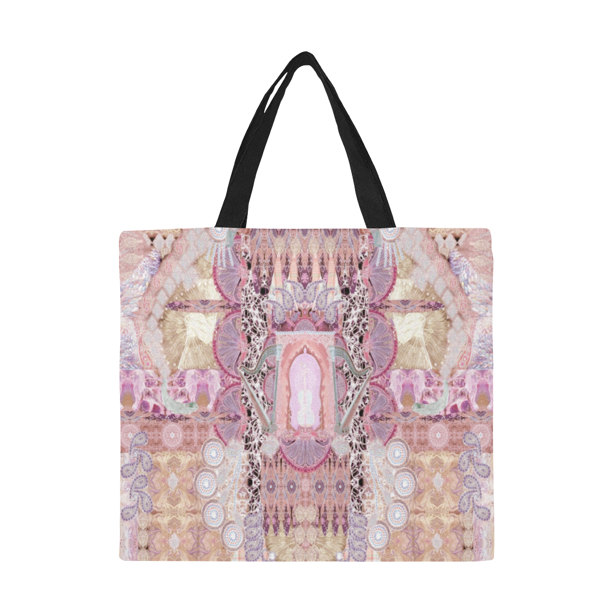 1574 All Over Print Canvas Tote Bag/Large (Model 1699)